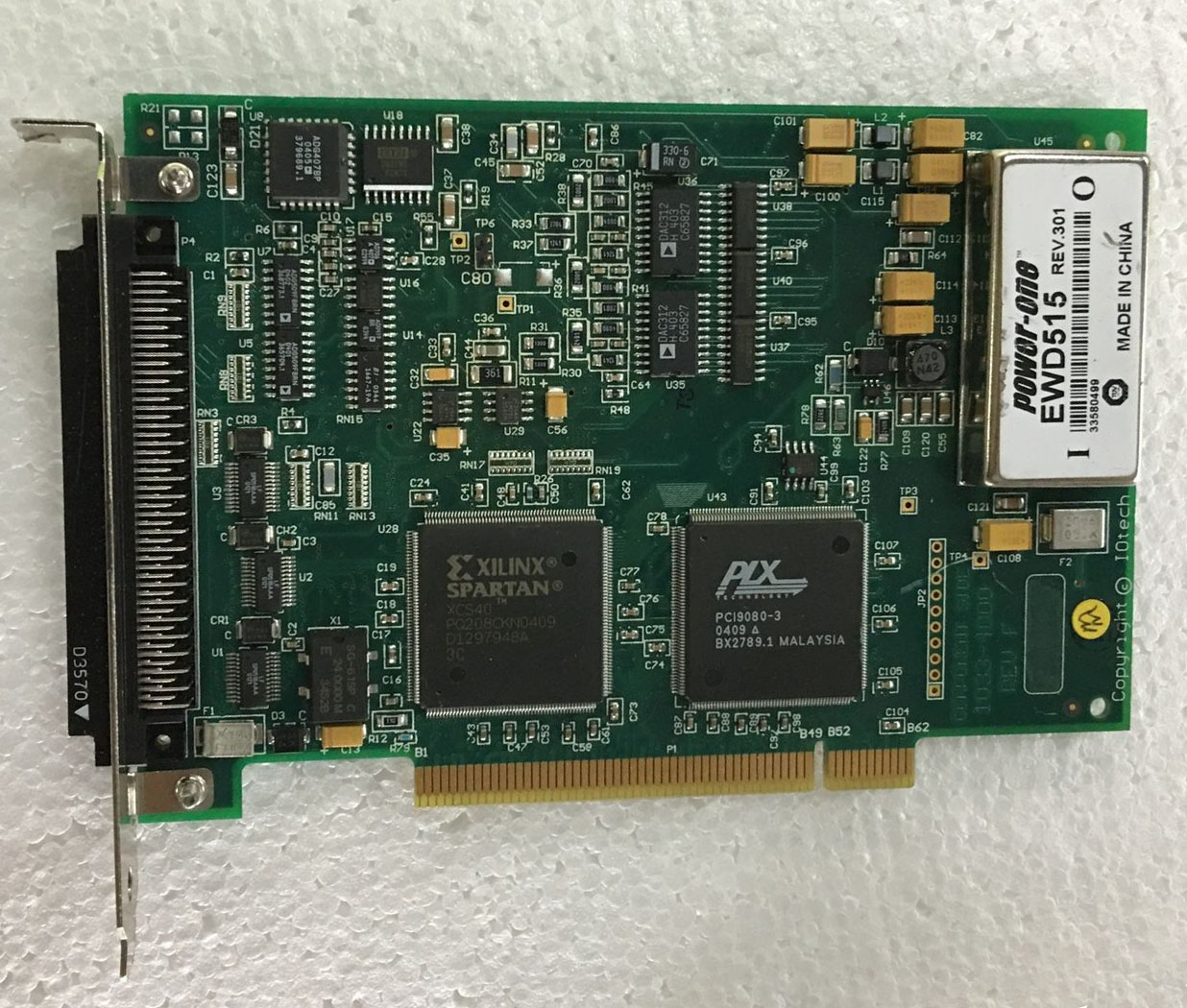 COPYRIGHT POWOR-ONO EWD515 IOTECH INC PCI9080-3